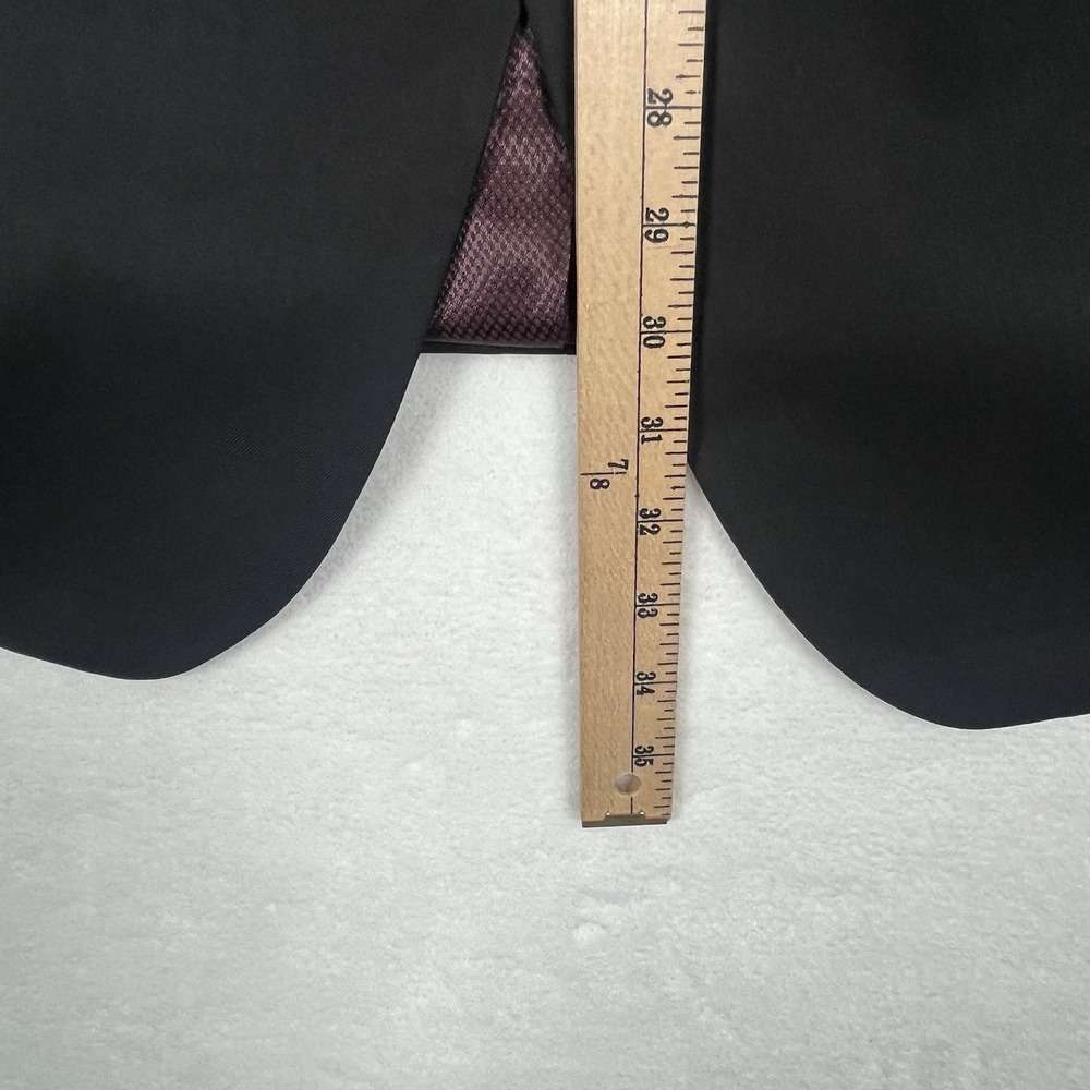 Jack Victor Sport Coat Men 48R Blazer Super 110s Wool Gibson SPJ Black Jacket - Picture 12 of 13